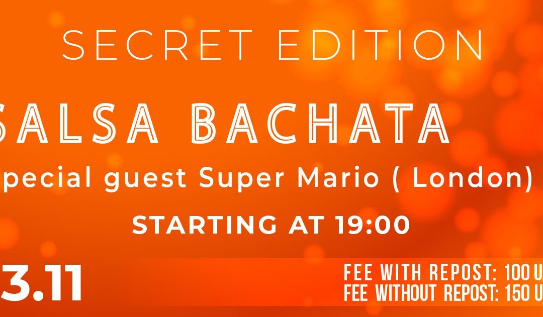 Salsa & Bachata VIP Party. Secret Edition